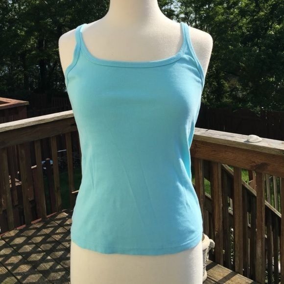 Victoria’s Secret Moda Intl Large baby blue tank top - Picture 1 of 4